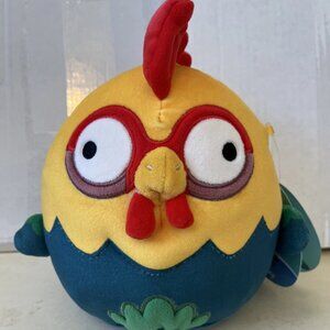 Disney Squishmallow Heihei Moana Rooster 8″ Plush NEW with Tags